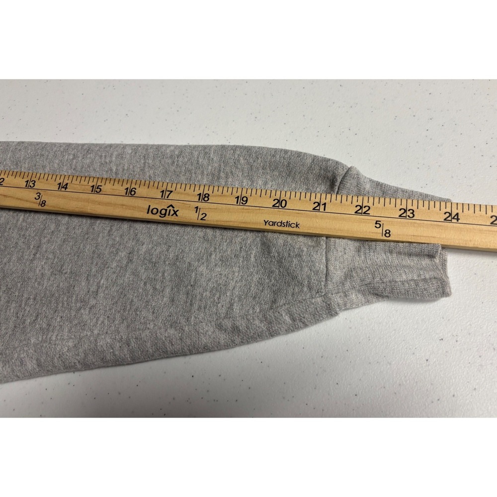 Disney Store Hoodie Adult Small Gray Mickey Mouse American Flag Graphic Pullover - Picture 9 of 11